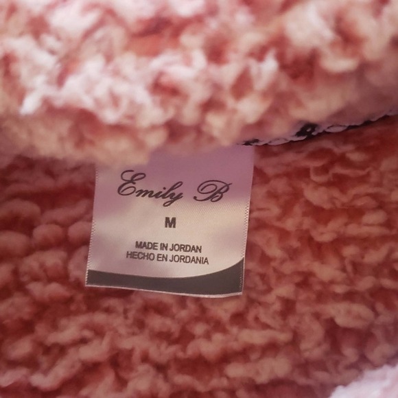 Emily B Sherpa Jacket Sz M - Picture 4 of 5